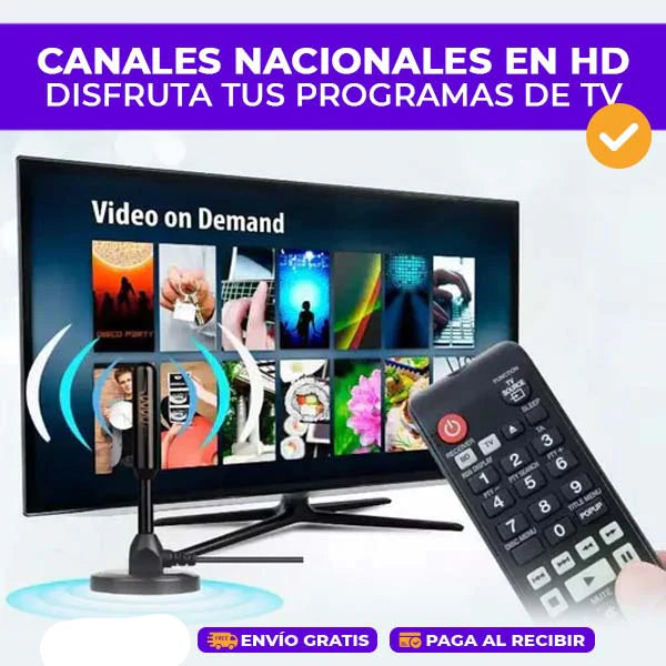 DUO ANTENA | TV DIGITAL ULTRA HD | CANALES GRATIS