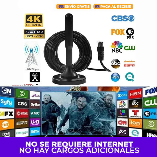 DUO ANTENA | TV DIGITAL ULTRA HD | CANALES GRATIS