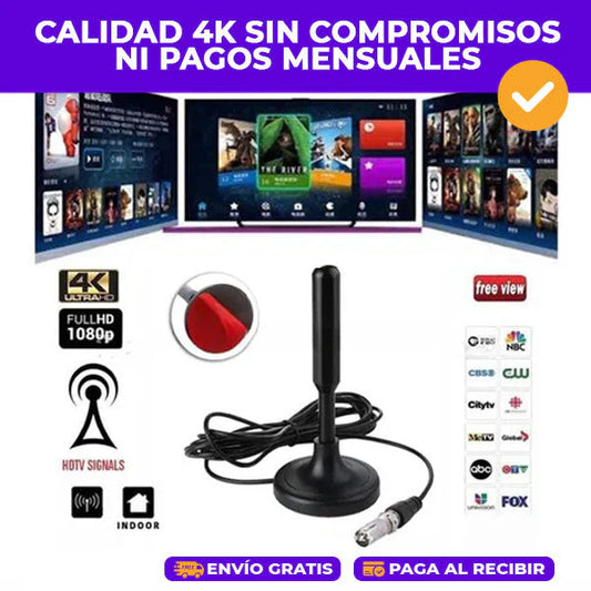 DUO ANTENA | TV DIGITAL ULTRA HD | CANALES GRATIS